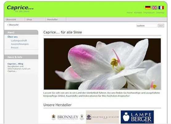 Bild: Vom Ernst-August-Carree ins Internet - Caprice... ist online