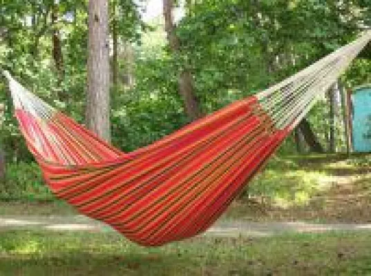 Bild: Eine Hängematte braucht der Mensch