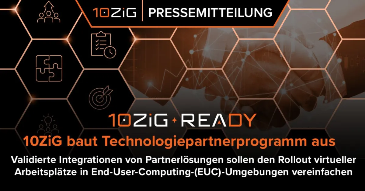 10ZiG Ready ermöglicht Technologiepartnern, Integrationen für 10ZiG-Lösungen zu entwickeln (© 10ZiG Technology)
