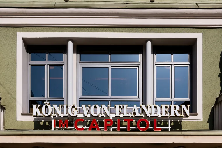 Bild: Das neue König von Flandern im Capitol Augsburg hat geöffnet