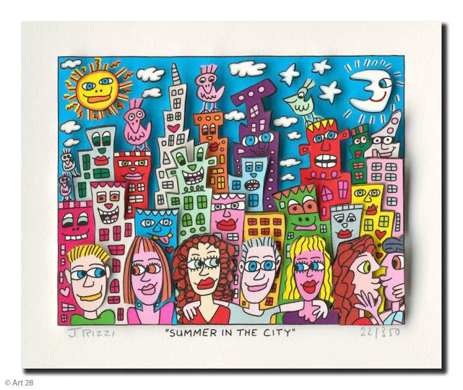 James Rizzi, Summer in the city