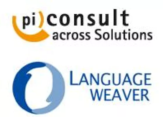 Bild: pi-consult across Solutions schließt Partnerschaft mit Language Weaver