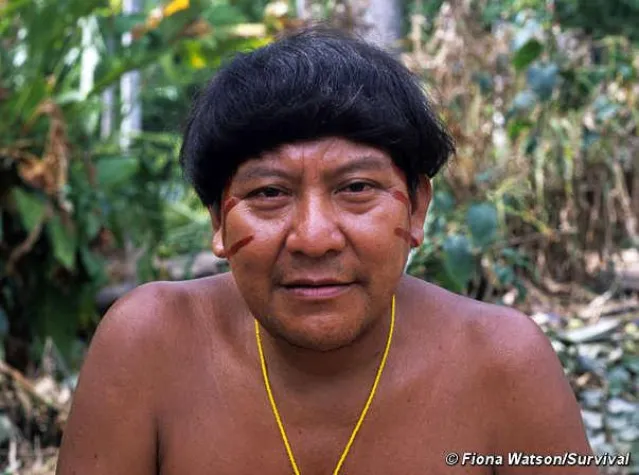 Bild: Yanomami Schamane besucht Deutschland