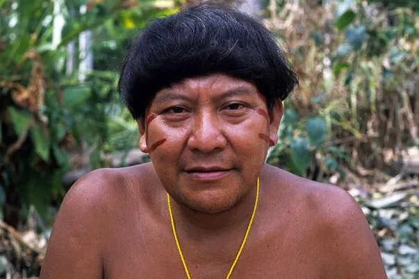 Yanomami Schamane besucht Deutschland Bild: Yanomami Schamane besucht Deutschland