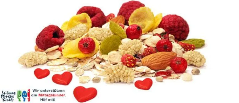 Bild: Muttertag - Ein Geschenk aus Blumen und Herzen