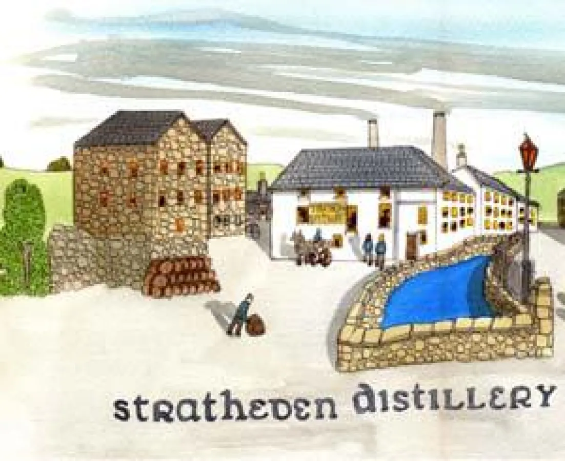 Die berühmte Stratheden Destillerie existierte von 1829 - 1926