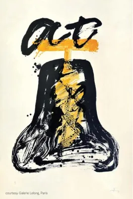 Außergewöhnliche Ausstellung Grafische Werke von Antoni Tàpies in der Wiesbadener Galerie Nero Bild: Außergewöhnliche Ausstellung Grafische Werke von Antoni Tàpies in der Wiesbadener Galerie Nero