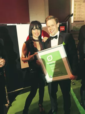 Bild: Creativhotel Luise erzielt zweiten Platz bei Umweltpreis GreenTec Awards 2015
