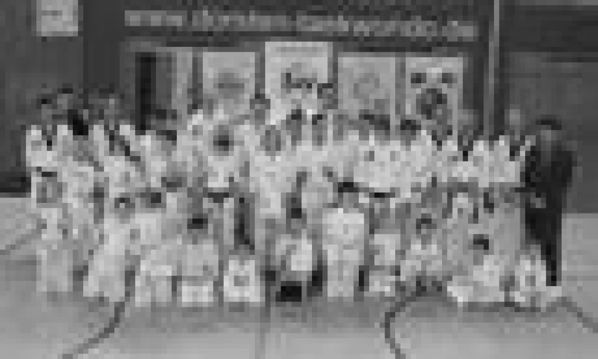 Gruppenfoto Taekwondo Gürtelprüfunf