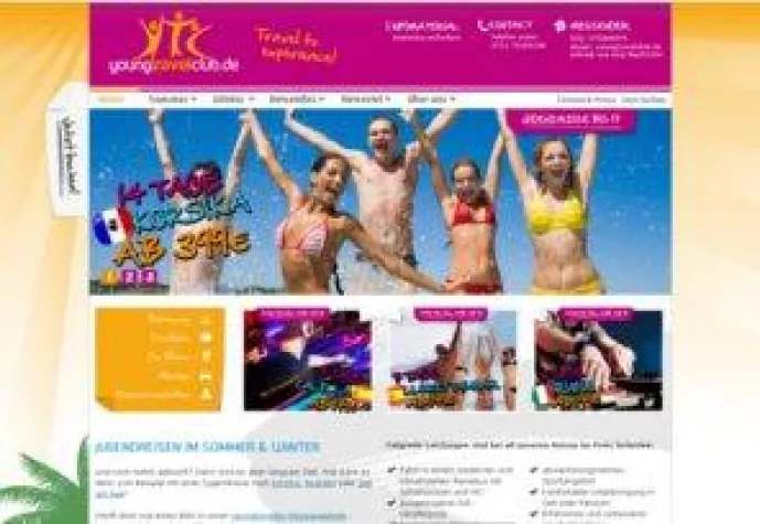 Bild: Dem Sommer entgegen mit den Jugendreisen vom young travel club! Jetzt mit tollen Angeboten in neuem Beach-Look