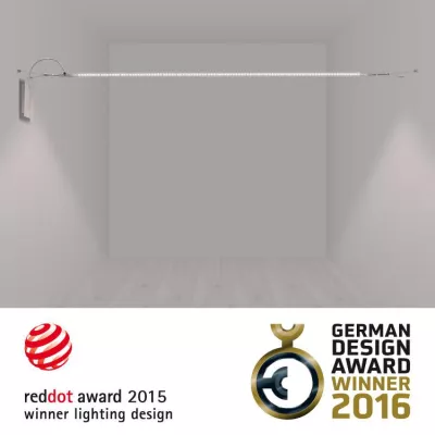 Bild: Ausgezeichnet! German Design Award 2016 Winner für LED Beleuchtungssystem STRAPLED Advanced