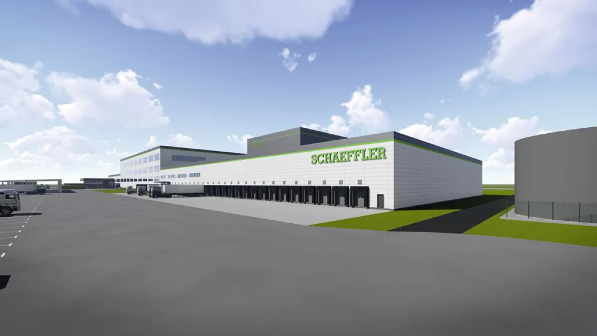 Dematic stattet das neue Ersatzteilzentrum der Schaeffler AG in Sachsen-Anhalt mit Regalbediengeräte