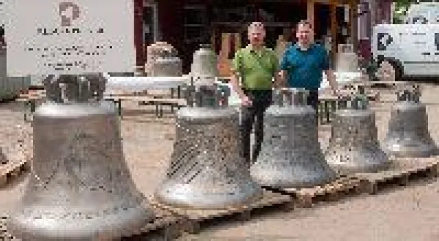 Bild: Glockenweihe im Wegscheider Land in Bayern