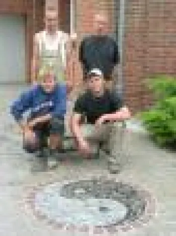 Bild: hanseclean Pflaster in der Praxis - Bau-Ausbildungszentrum testet Produkt-Innovation von hansebeton