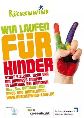 Bild: Countdown für den vierten Rückenwindlauf