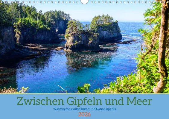 Neuer Kalender “Zwischen Gipfeln & Meer” erhältlich – spektakuläre Bilder des US-Bundesstaats Washington Bild: Neuer Kalender “Zwischen Gipfeln & Meer” erhältlich – spektakuläre Bilder des US-Bundesstaats Washington
