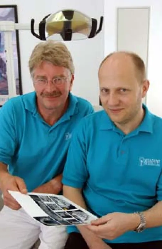 Dr. med. dent. Michael Weber und Dr. med. dent. Christoph T. Sliwowski