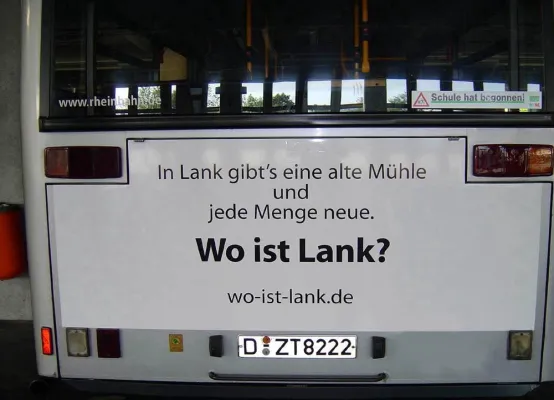 Bild: Wo ist Lank? - Der etwas andere Wegweiser zum Autoparadies X-Leasing