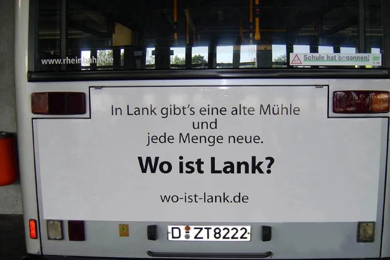 Bild: Wo ist Lank? - Der etwas andere Wegweiser zum Autoparadies X-Leasing