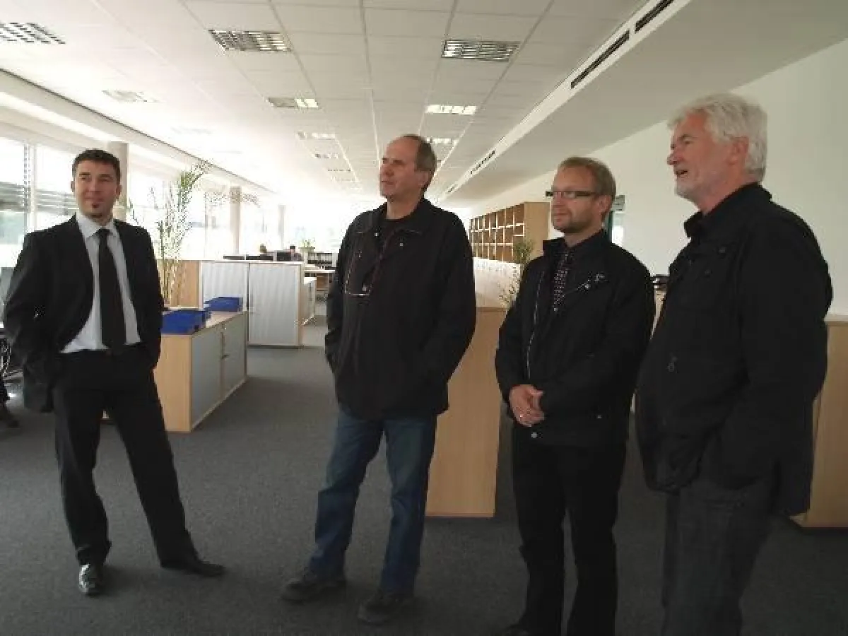 Marco Gola, Christian Kratt, Gustav Betzler und Heinz Messner: Freie Wähler Trossingen