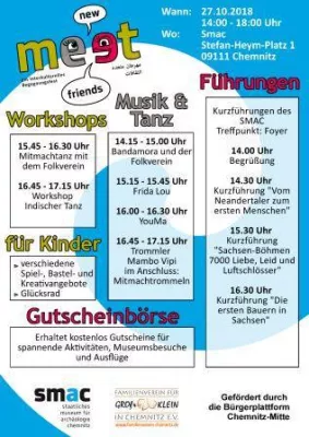 Bild: (Inter)Kulturelles Speed-Dating beim Begegnungsfest „Meet New Friends“