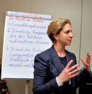 Bild: Du sprichst wie Du bist - Du wirkst wie Du sprichst