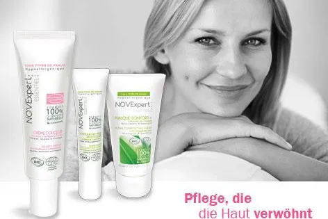 NOVExpert: Pflege für die Haut aus der Versandapotheke mediherz.de Bild: NOVExpert: Pflege für die Haut aus der Versandapotheke mediherz.de