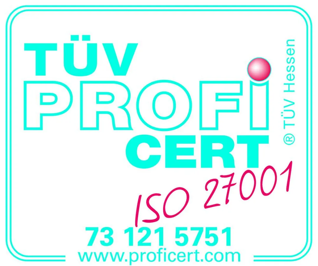 Siegel ISO 27001_2013 | DERPART Reisebüro Papendick