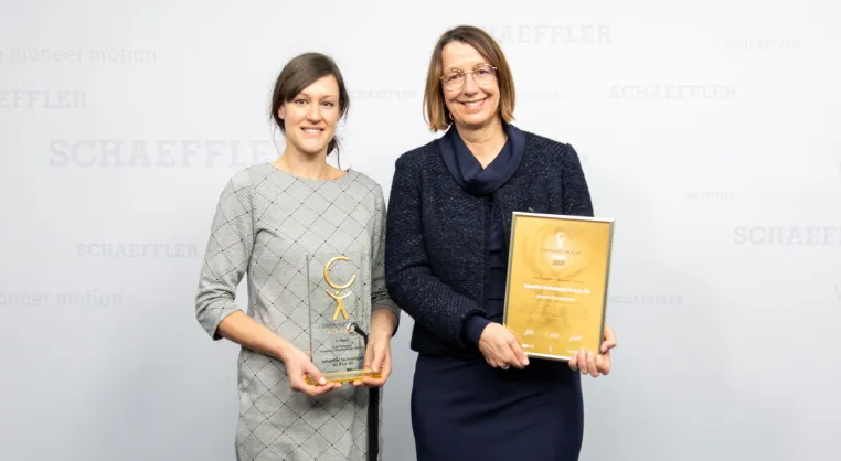 Bild: Die Gewinner des Corporate Health Award 2021