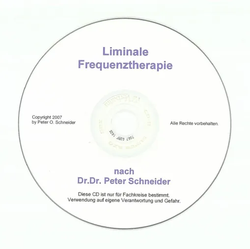 Bild: Die Liminale Frequenztherapie (LFT) nach Dr.Dr. Peter Schneider