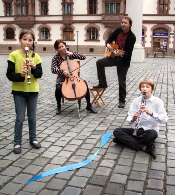 Bild: „Fang den Klang“ - vielfältige Familienangebote beim Notenspur-Eröffnungsfest