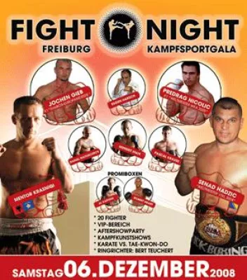 Bild: Die große Kampfsportgala live am 06.12.2008 live ab 20Uhr auf zaplive.tv