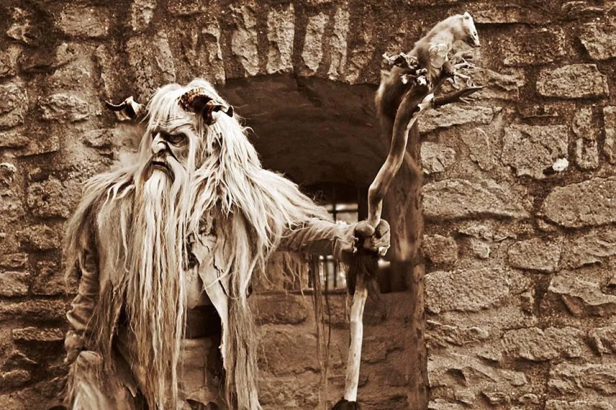 Der Krampus in der Oberpfalz- fotografiert von T.Zwack/Teunz