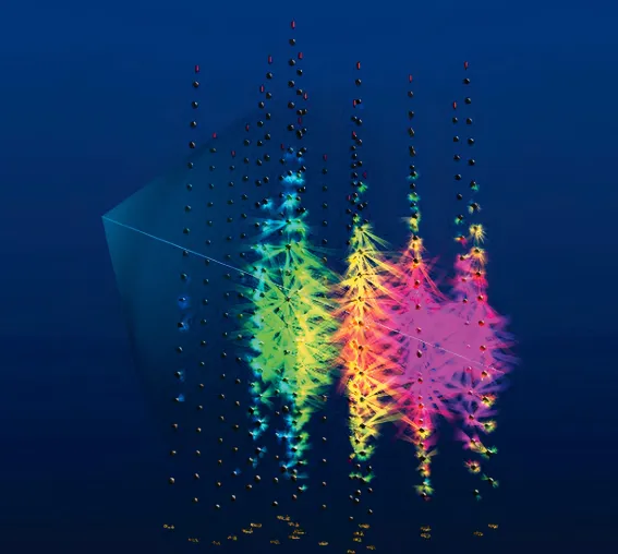 Das energiereichste jemals beobachtete Neutrino Bild: Das energiereichste jemals beobachtete Neutrino