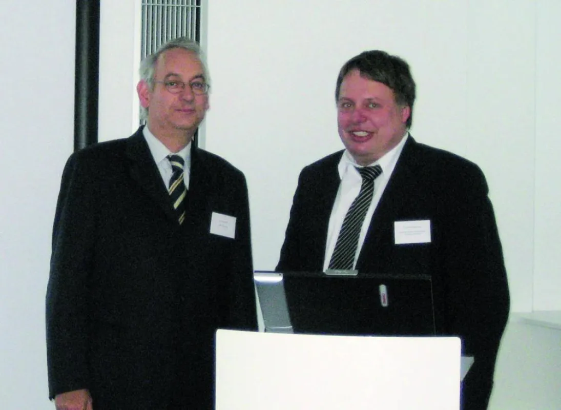 Jörg Langkabel, DNV Country Manager, und Dr. Michael Bräuninger, HWWI, führten eine rege Diskussion mit den Teilnehmern.
