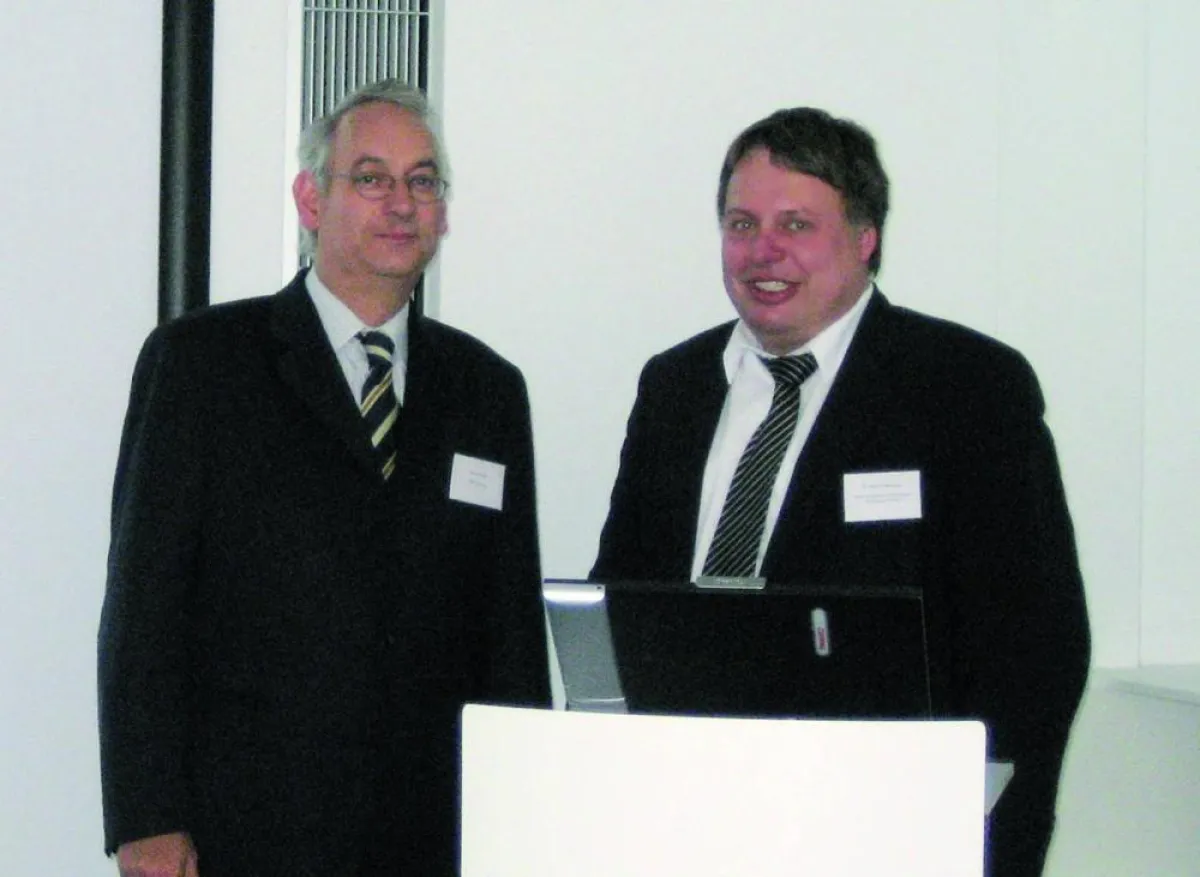 Jörg Langkabel, DNV Country Manager, und Dr. Michael Bräuninger, HWWI, führten eine rege Diskussion mit den Teilnehmern.