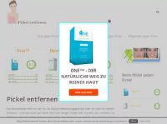 Bild: Wirksame Produkte zum Pickel entfernen auf pickel-entfernen.de