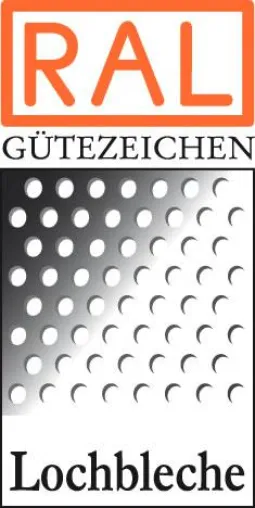 Bild: Geprüfte Lochbleche (RAL-Gütezeichen Lochbleche)