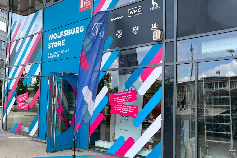 Wolfsburg Store und Tourist-Information kurzzeitig geschlossen Bild: Wolfsburg Store und Tourist-Information kurzzeitig geschlossen