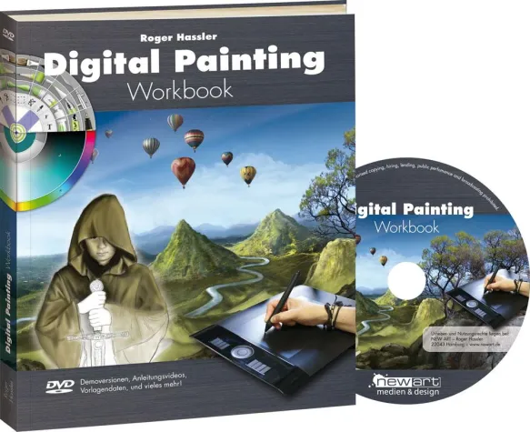 Bild: DIGITAL PAINTING WORKBOOK: Einführung in das digitale Malen