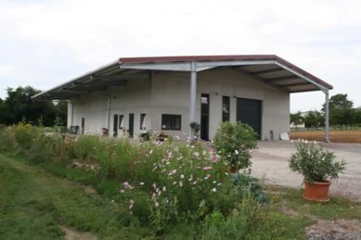 Hallenneubau Weingut Richard Rinck