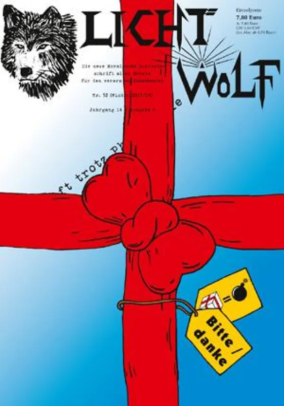 Lichtwolf – Zeitschrift trotz Philosophie. Ausgabe Nr. 52, Titelthema: Bitte / danke