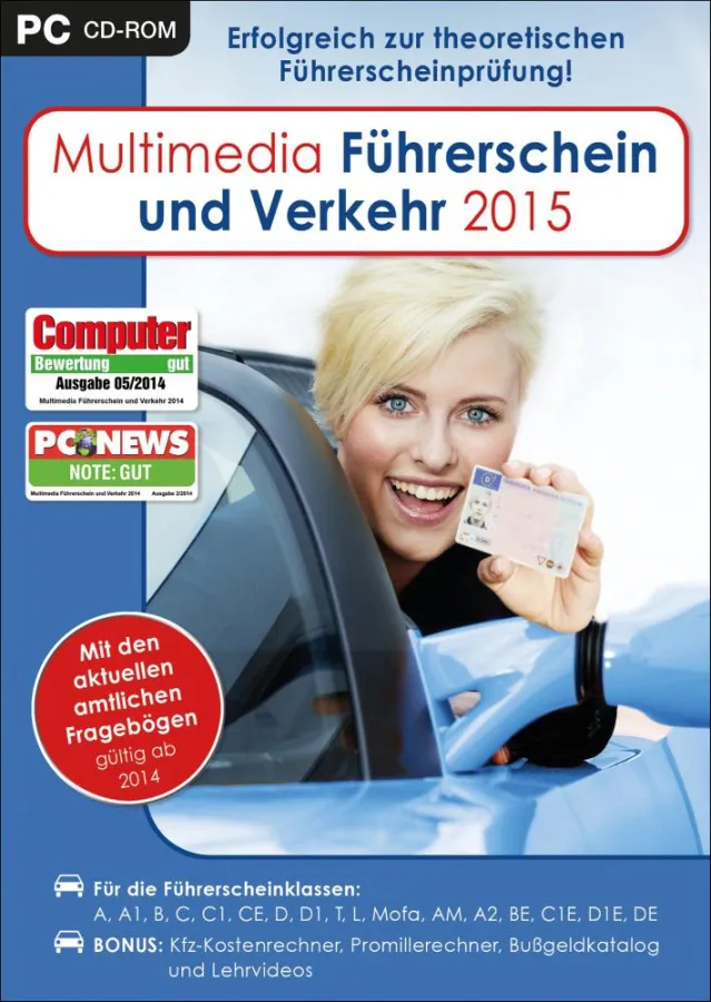Theoretische Führerscheinprüfung mühelos bestehen.
