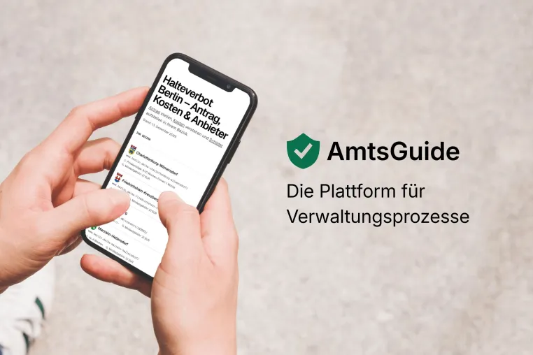 AmtsGuide startet in Berlin: Verwaltungsprozesse als zitierfähige Information statt Merkblatt-Suche Bild: AmtsGuide startet in Berlin: Verwaltungsprozesse als zitierfähige Information statt Merkblatt-Suche
