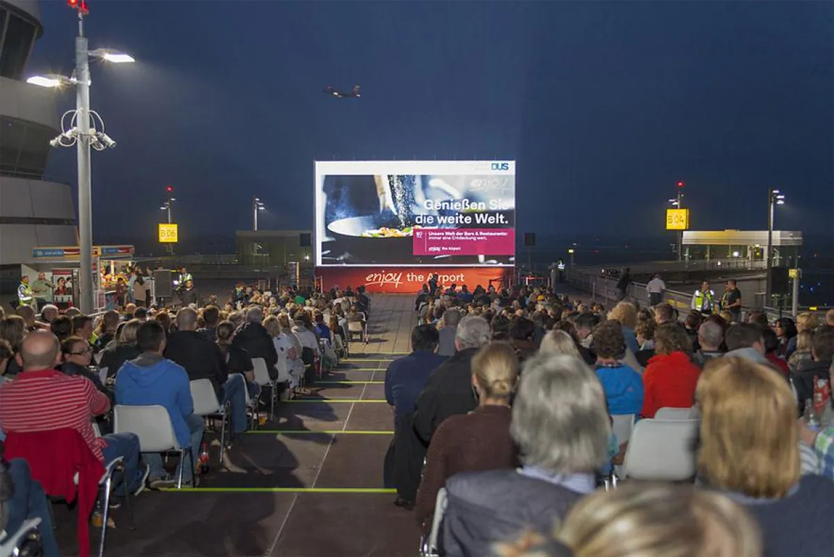 OpenAirport Kino © Düsseldorf Airport