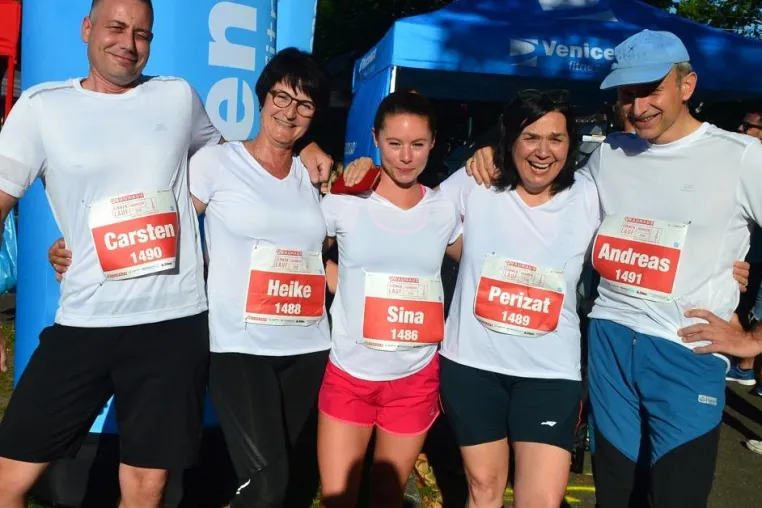 Bild: BAUHAUS Firmenlauf Mannheim mit 3.500 Akteuren – HdWM mit Fünfer-Team mit von der Partie
