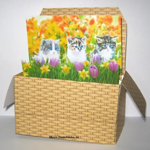 Bild: Oster Basteltrend - Pop Up Boxen liegen im Trend