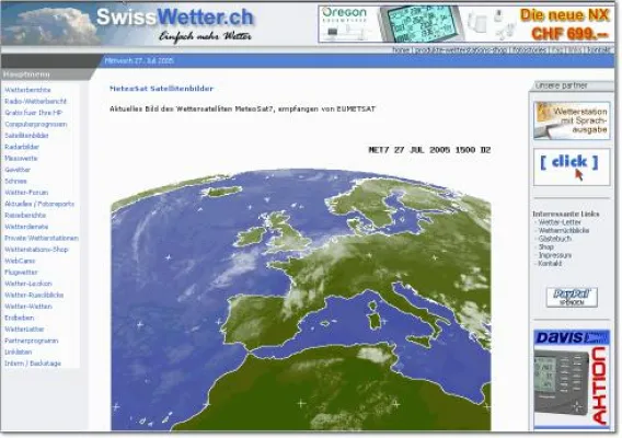 Bild: PodCasts - Wetter für iTunes und iPod
