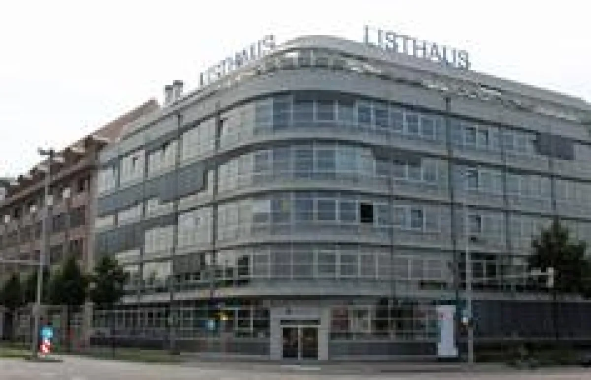 Ansicht des Büro-/Geschäftshausensembles 
