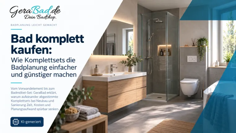 Bild: Bad komplett kaufen: Wie Komplettsets die Badplanung einfacher und günstiger machen